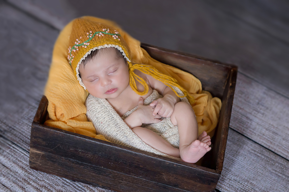 Fotos de recém nascidos da Sara de 17 dias