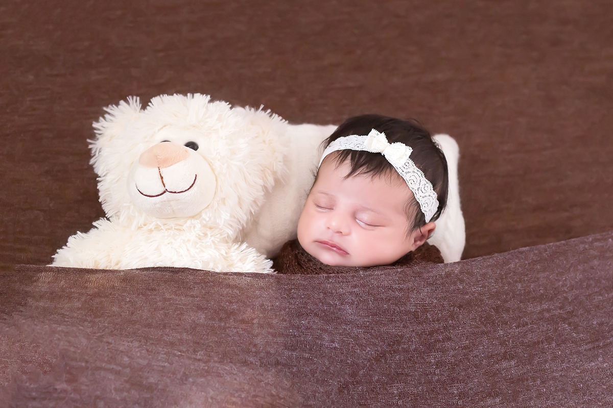 Newborn da Sara de 17 dias. Ensaio realizado na cidade de Pará de Minas