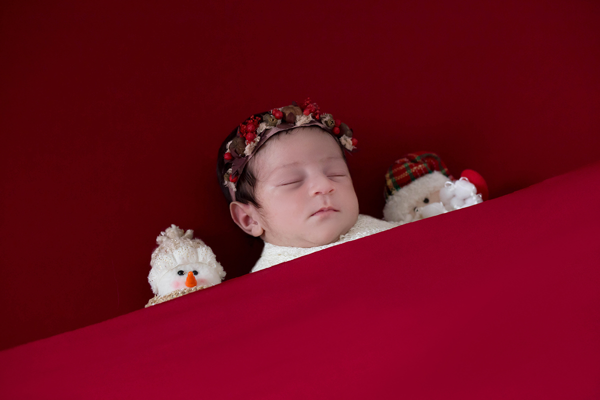 Fotografia de recém nascidos em Para de Minas, da Alice de 13 dias.