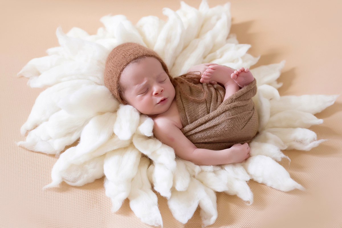 Ensaio de newborn do José Pedro de 12 dias em Pará de Minas