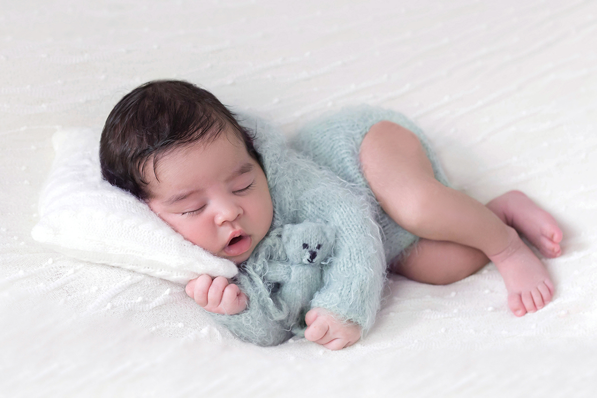 Ensaio de newborn do José Henrique de 12 dias. Ensaio realizado em Pará de Minas