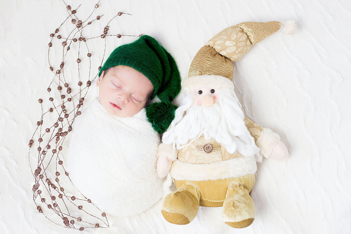 Ensaio de recém nascido em Pará de Minas. Foto do Joaquim de 9 dias