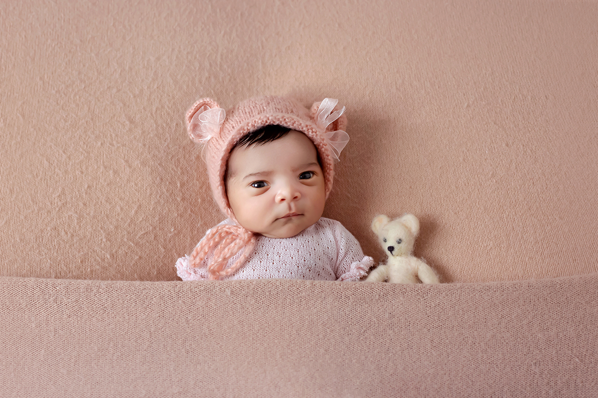 Ensaio de recén nascido da Analice de 12 dias