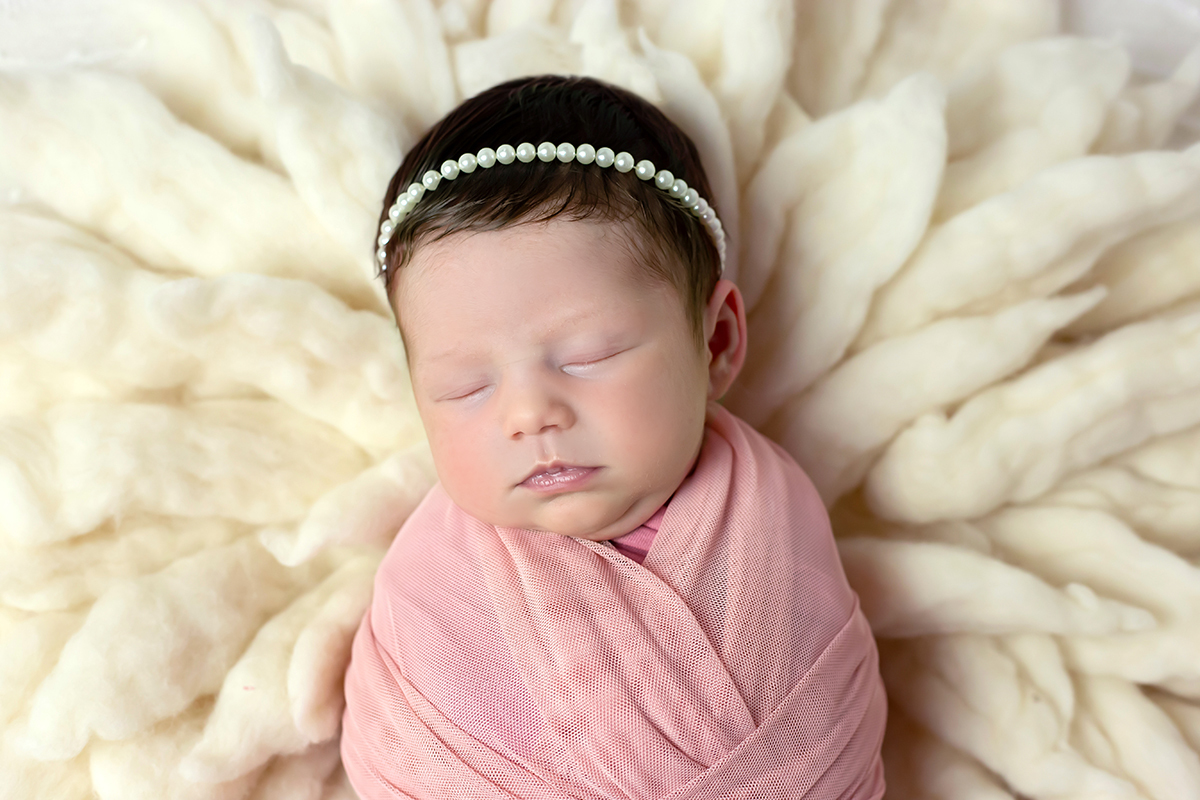 Ensaio newborn da Maria Cecília de 11 dias