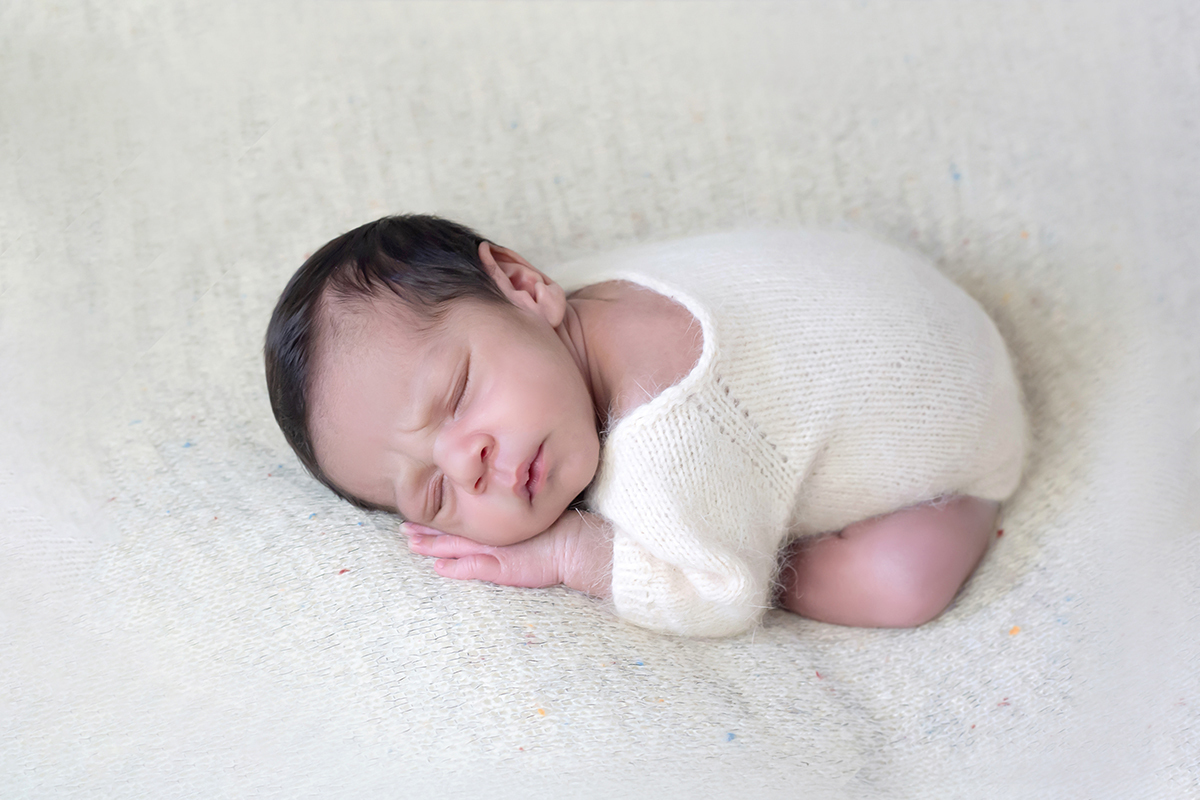 Ensaio de nwborn do Benjamim de 11 dias