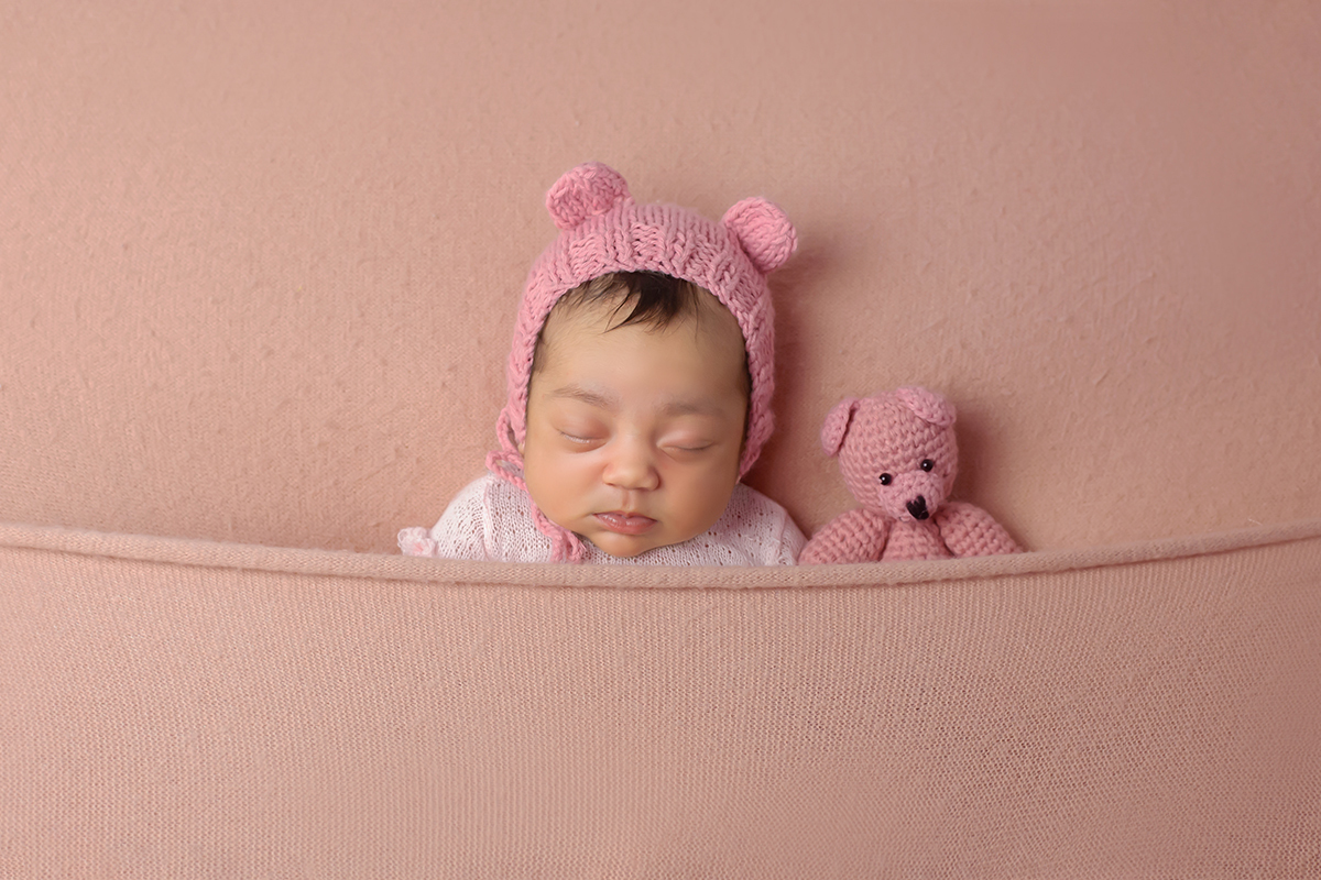 Fotografia newborn em Pará de Minas da Sophia de 15 dias 