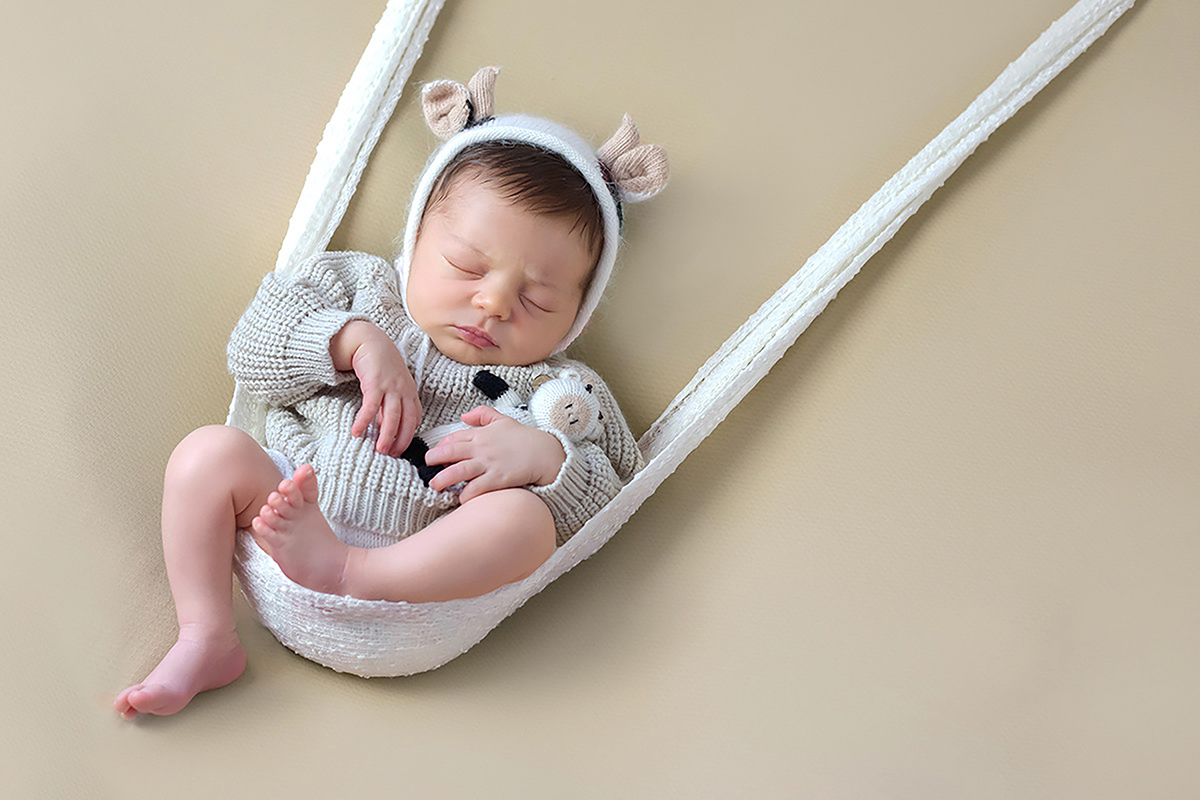 Fotos de recém nascido do Bernardo de 12 dias, em Pará de Minas.