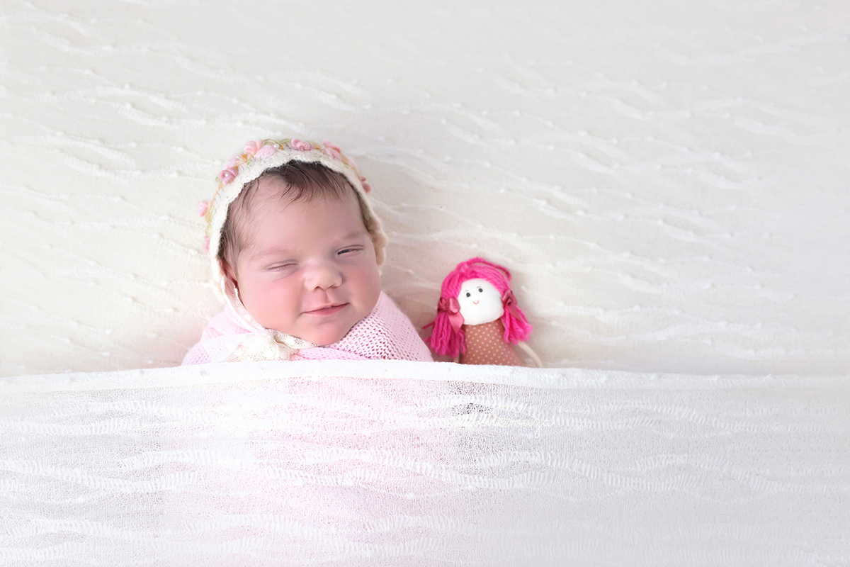 Fotos newborn da Aurora de 12 dias.