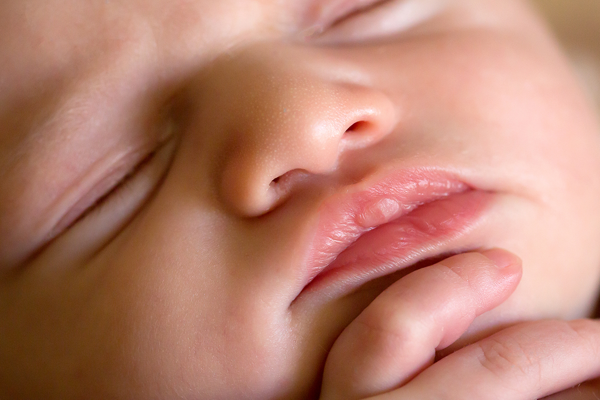 Ensaio Newborn em Pará de Minas, Foto newborn macro.