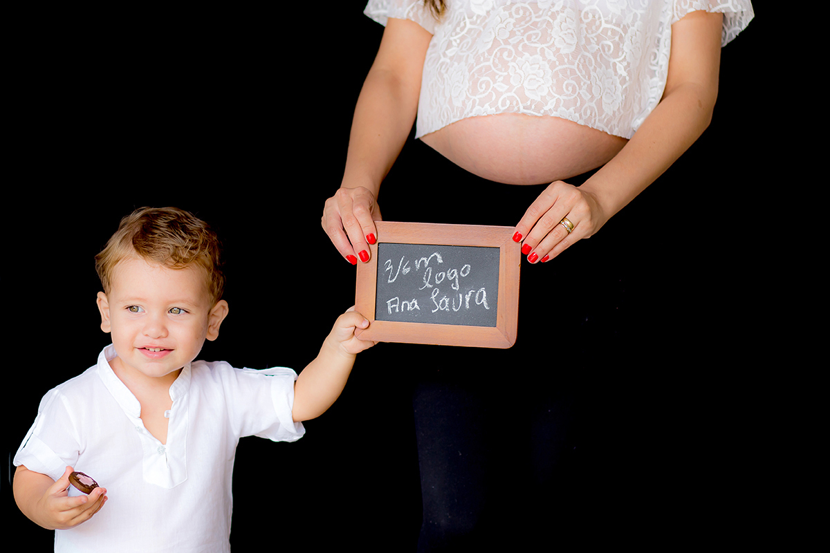 Fotos de gestantes na casa da cliente em Pará de Minas.