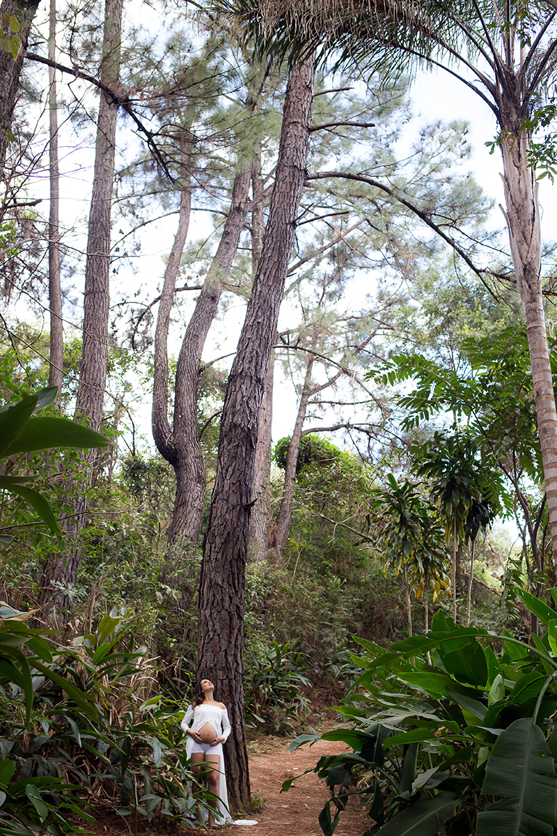 Fotografia de gestantes em Belo Horizonte no Parque das Águas.