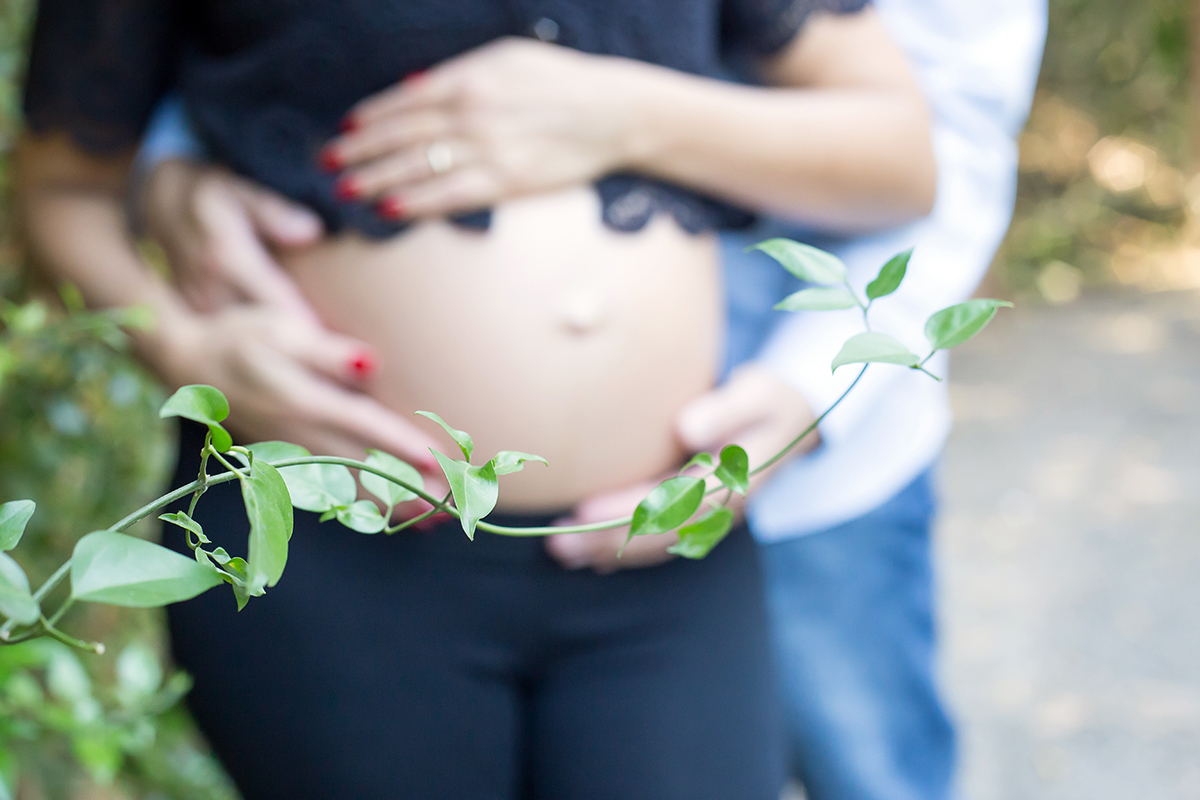 Ensaio de gravida no Jardim Botânico de Curitiba no Paraná.