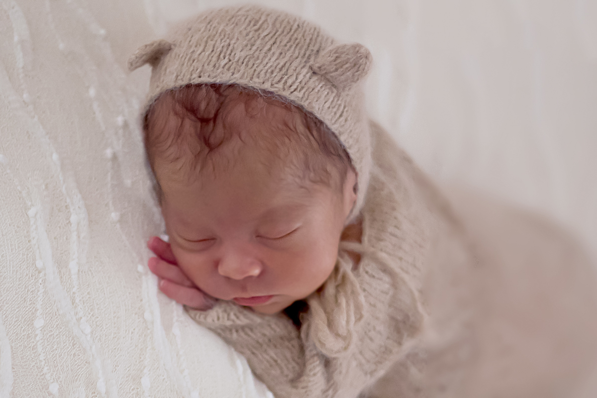 Ensaio de Newborn Noah 15 dias. Realizado na cidade de Para de Minas.