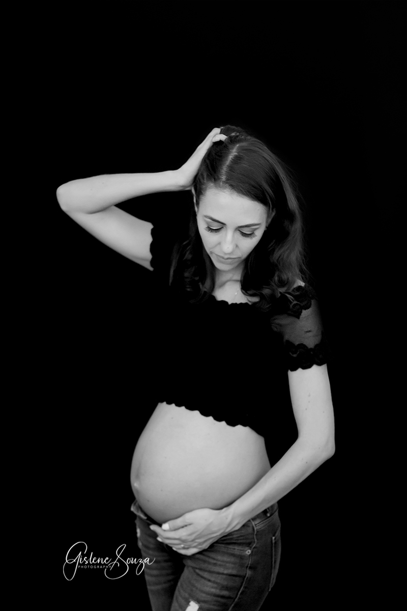 Ensaio fotográfico de gestante em Para de Minas, 