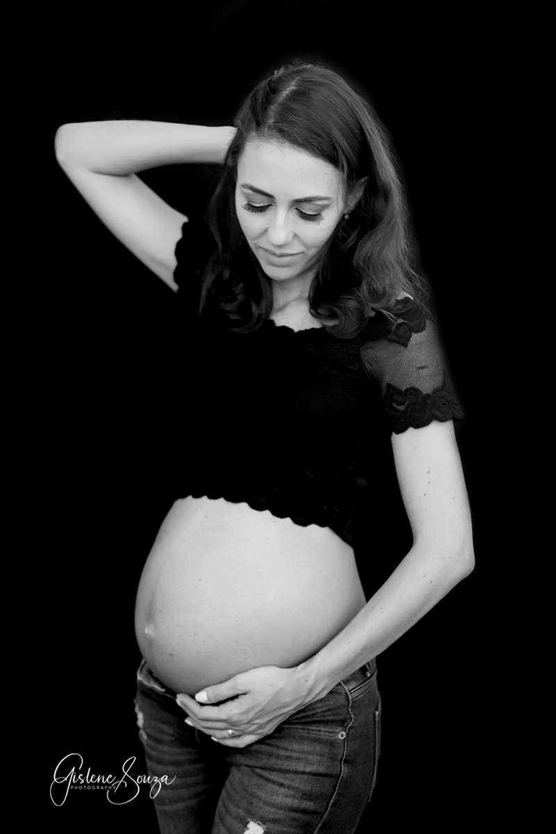 Fotografia de gestante na cidade de Pará de Minas