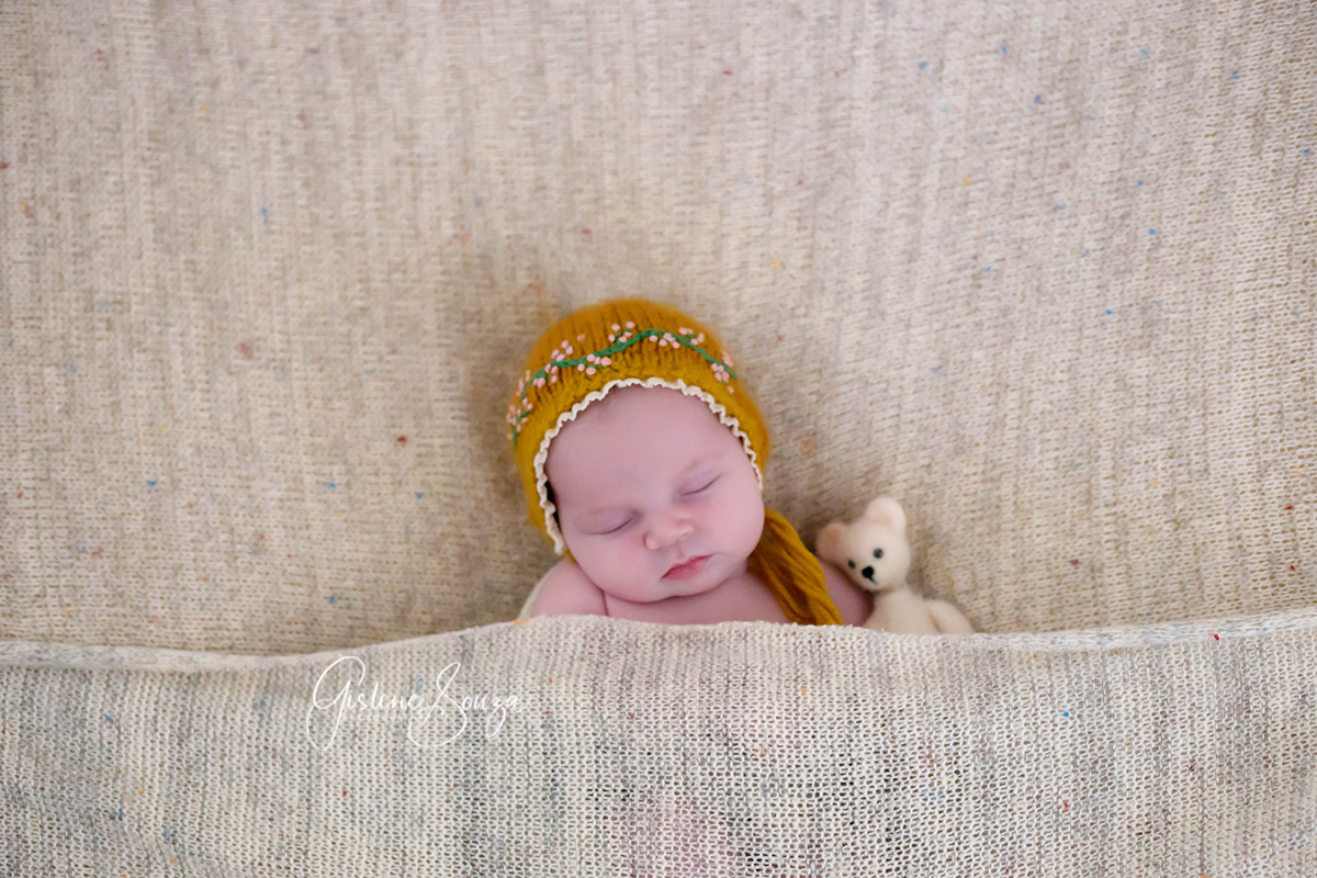 Ensaio Newborn realizado em Pará de Minas.