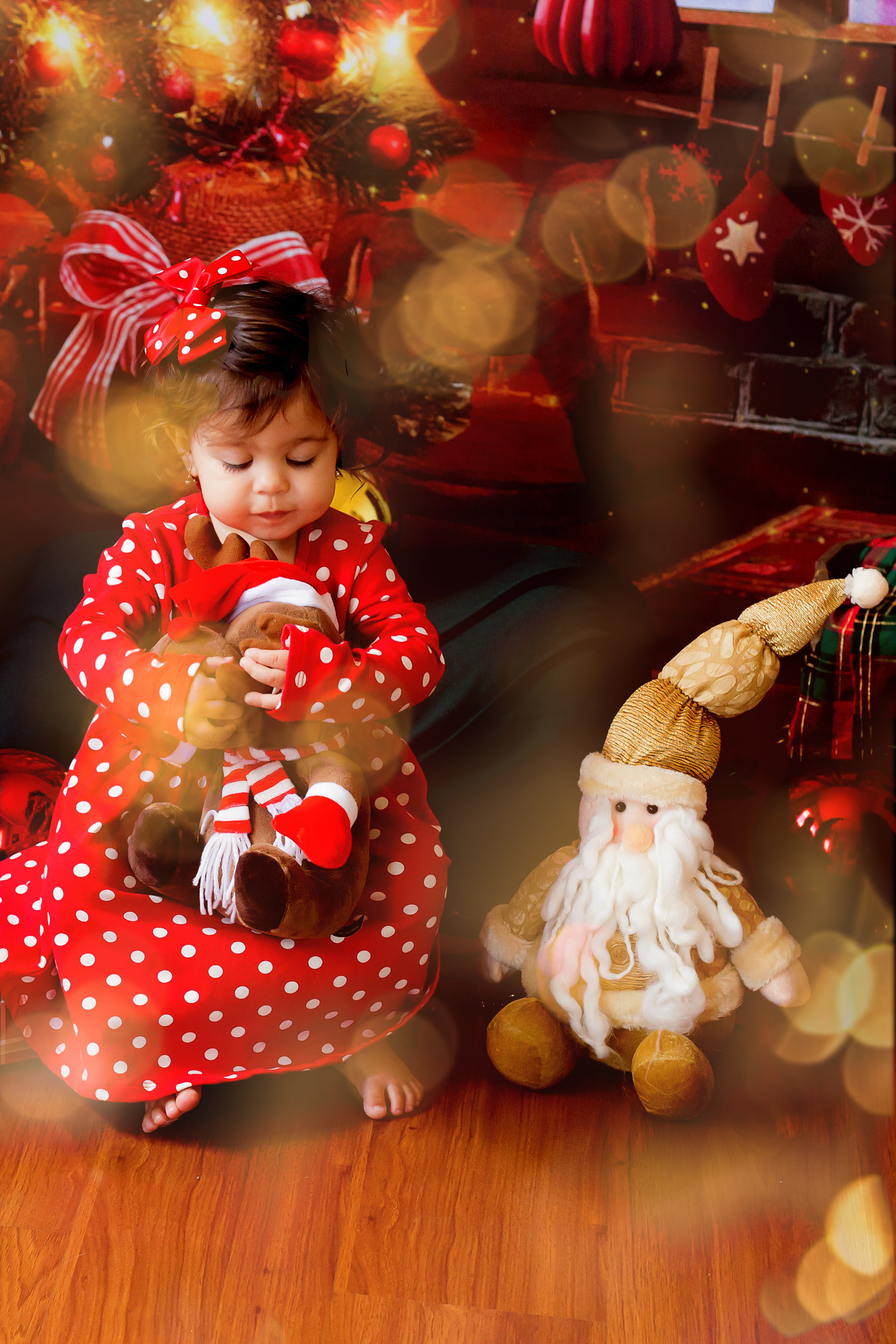 Ensaio de Natal na cidade de Pará de Minas da Raissa. 