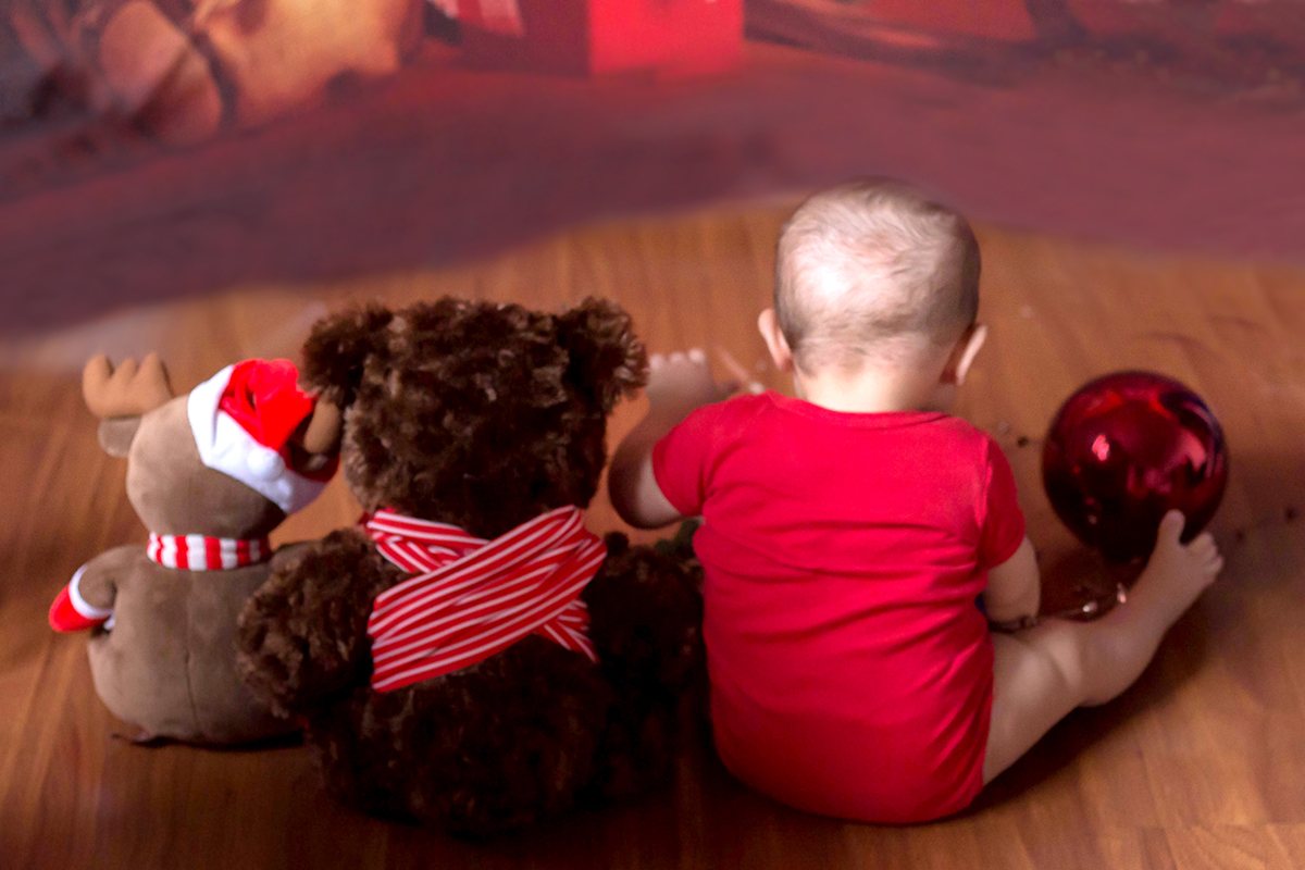 Ensaio de Natal do João Pedro em Para de Minas.