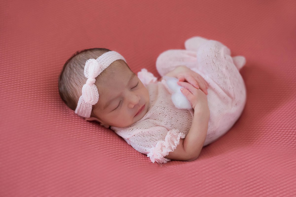 Newborn da Maria Alice de 9 dias. Fotos realizadas na cidade de Pará de Minas.