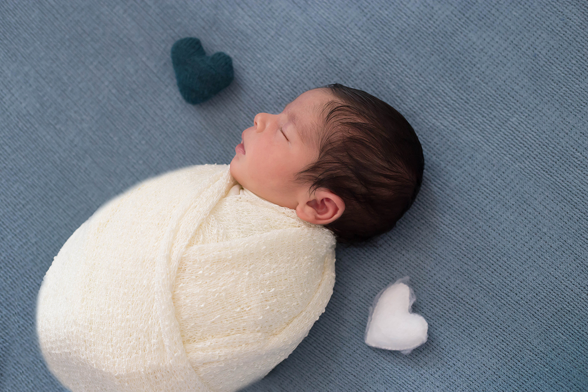 Ensaio de recem nascidos do Bernardo de 11 dias em Pará de Minas