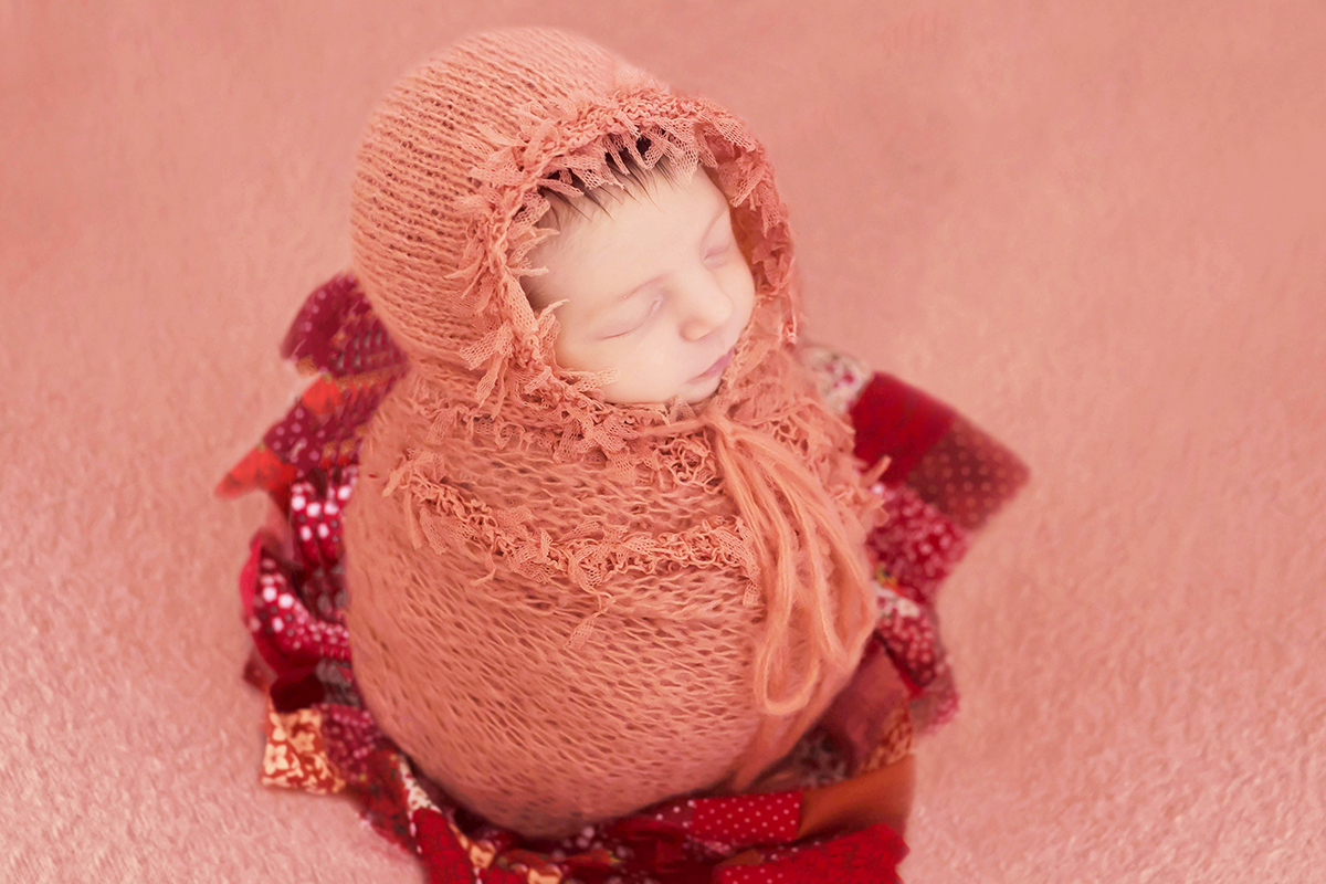 Ensaio de Newborn em Pará de Minas da Maria Luísa de 19 dias