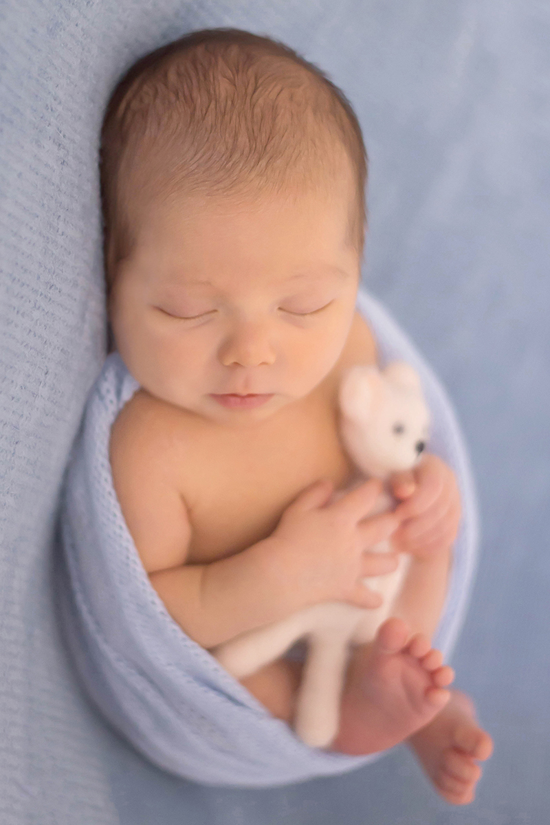 Fotos do ensaio de Newborn do Davi de 16 dias em Pará de Minas