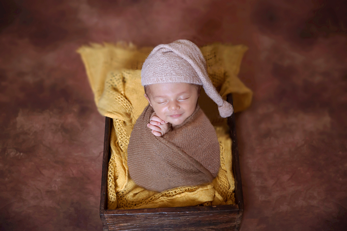 Ensaio de newborn do Gael de 24 dias em Pará de Minas