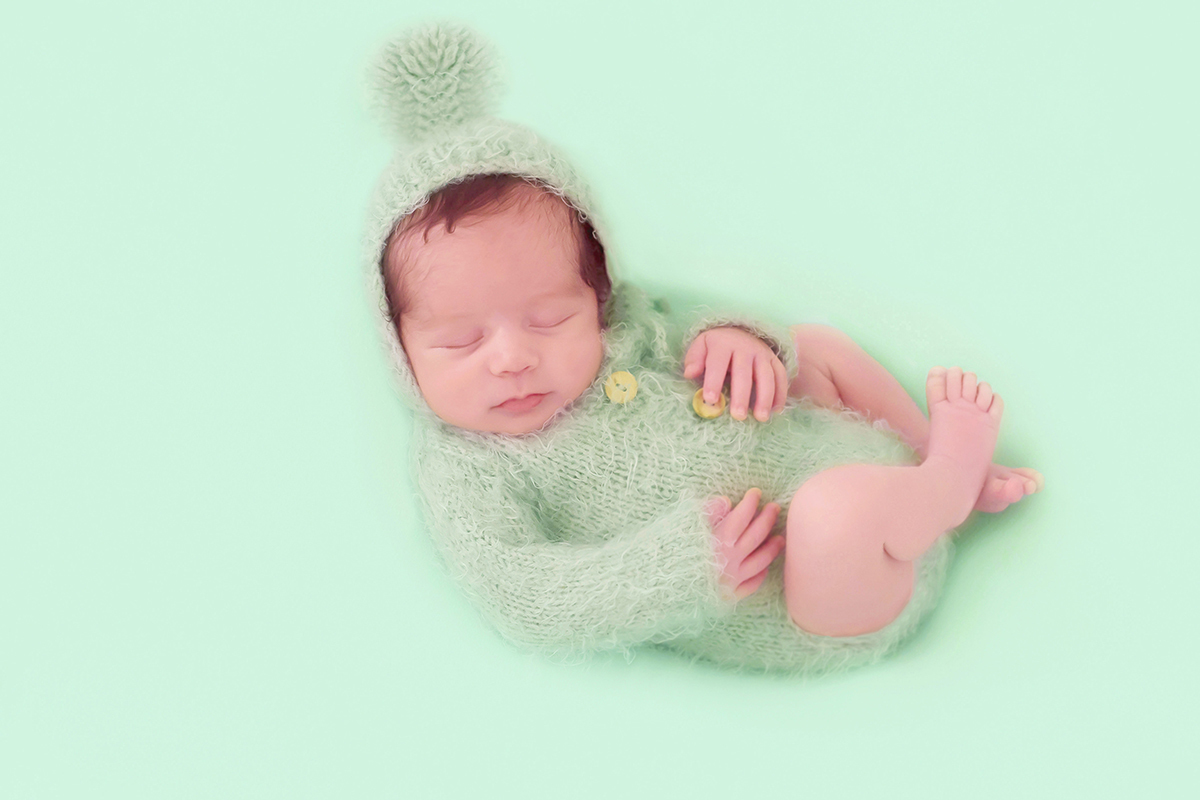 Ensaio de recém nascido em Pará de Minas do Arthur de 16 dias