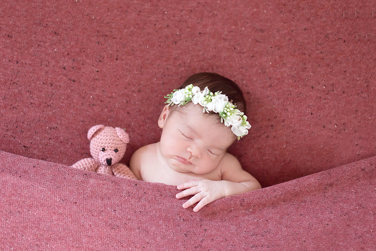 Fotografia de recém nascido da Cecília em Pará de Minas