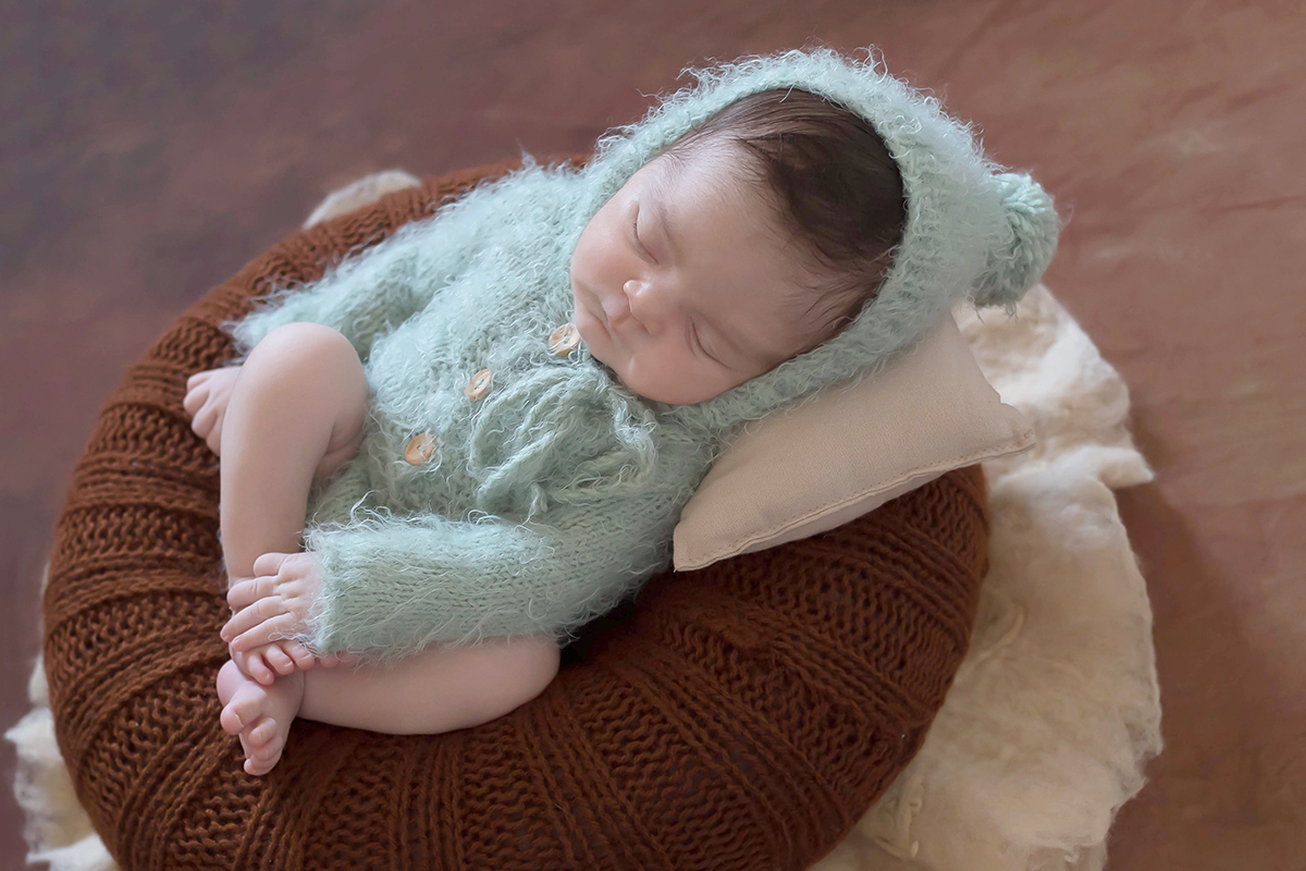 Fotografia de newborn em Pará de Minas, da Cecília