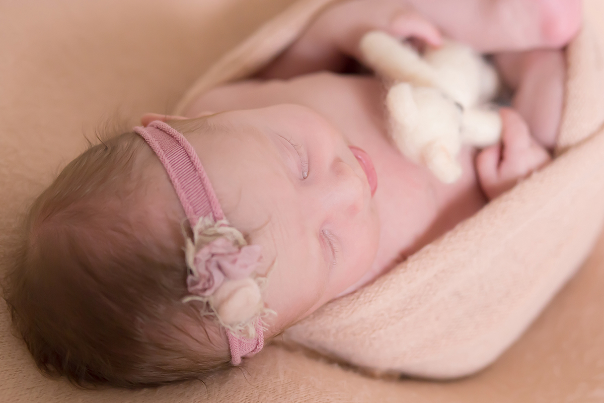 Ensaio de Newborn da Ayla de 19 dias em Pará de Minas