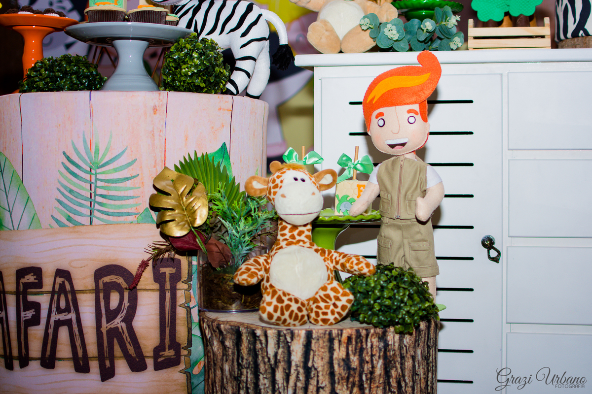 decoração bita safari