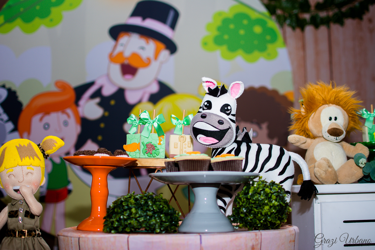 decoração bita safari