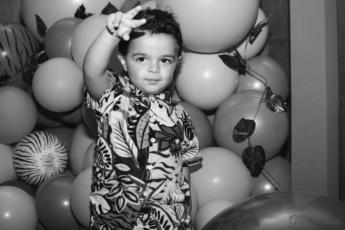 festa bita safari menino