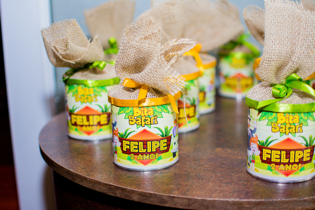 lembrancinha bita safari