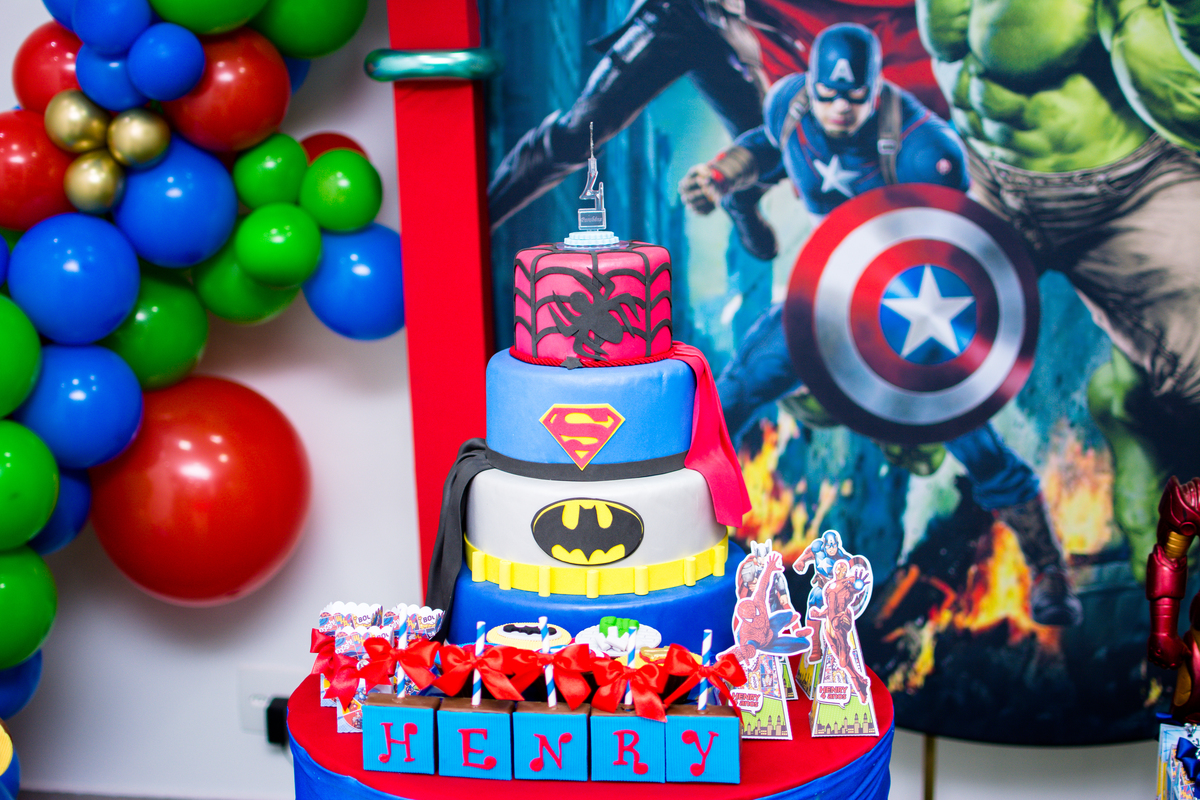 decoração herois