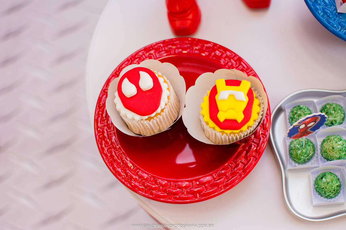 festa herois decoração