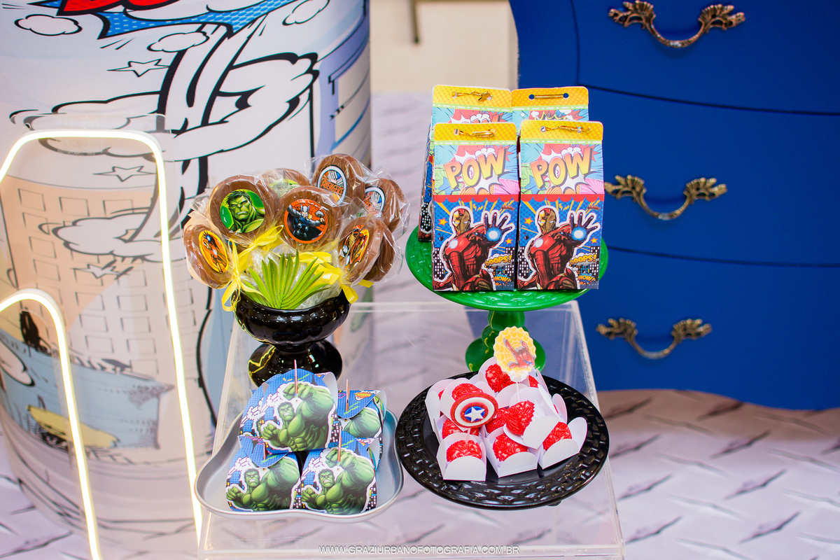 docinhos herois ideias