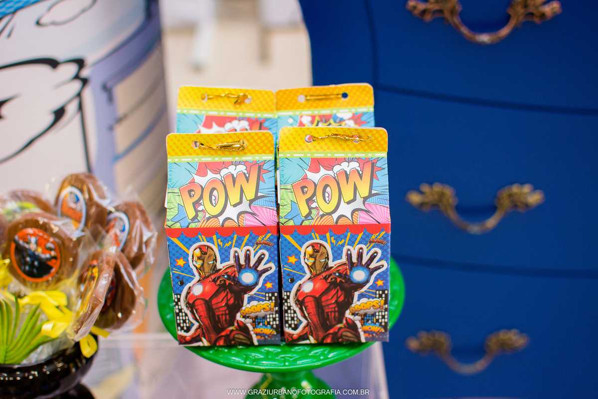 docinhos herois ideias