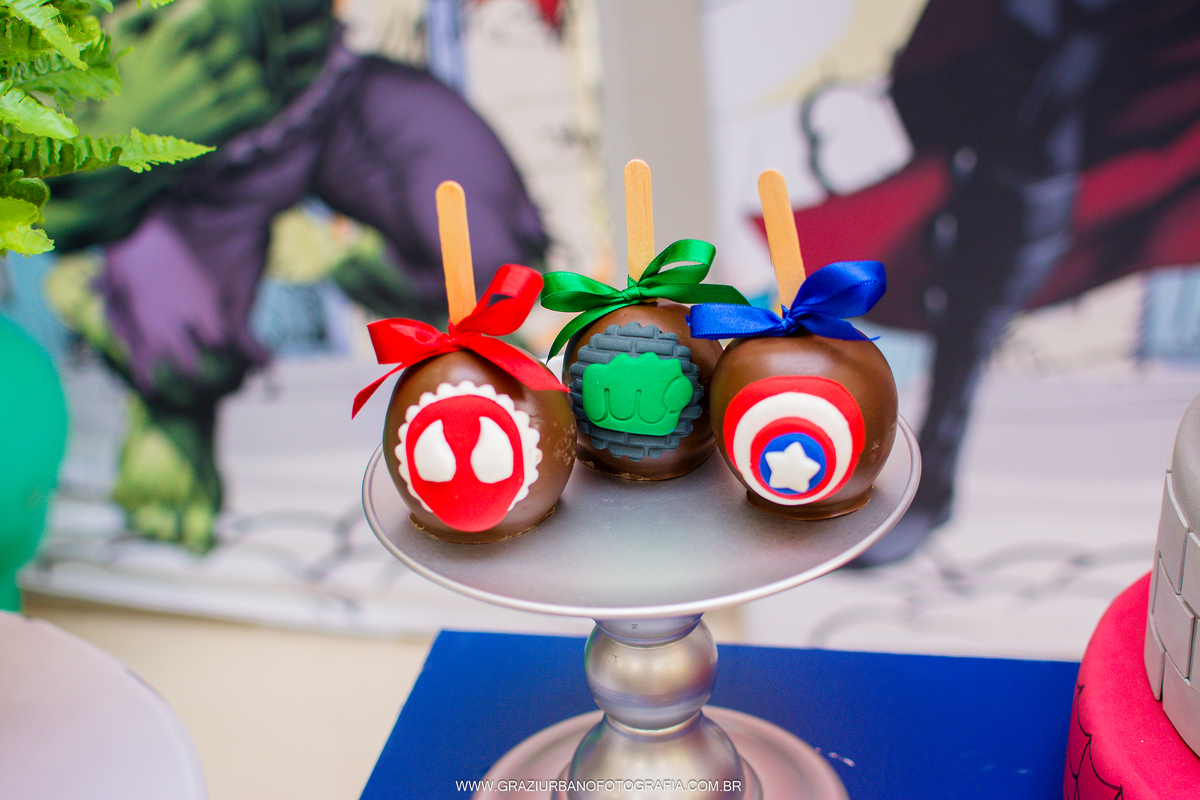docinhos herois ideias