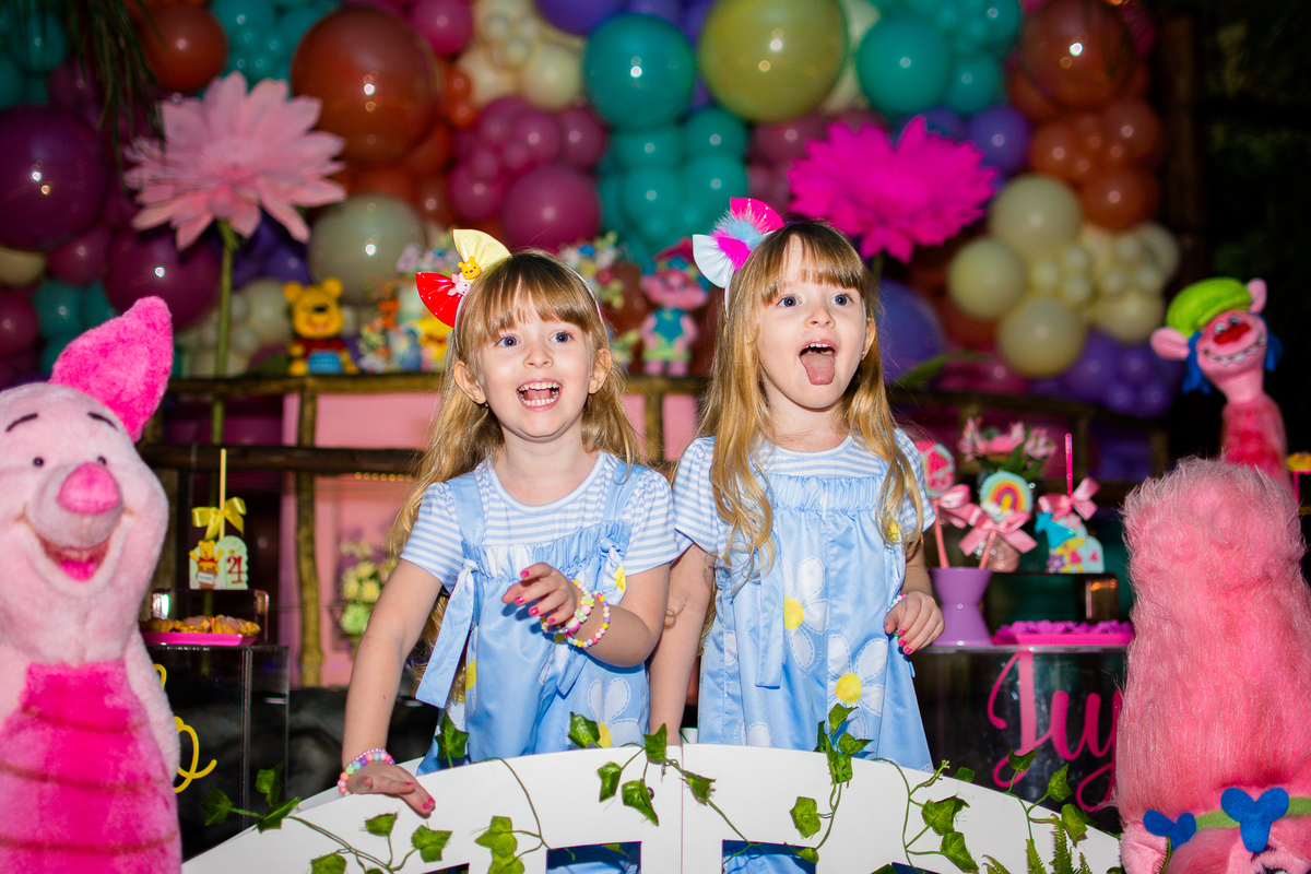festa infantil gemeas ideias
