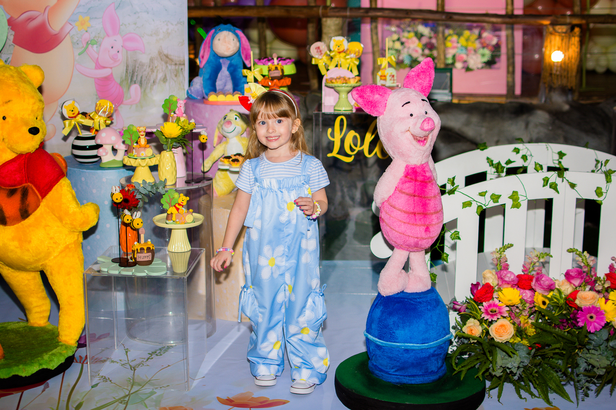 festa ursinho pooh ideias