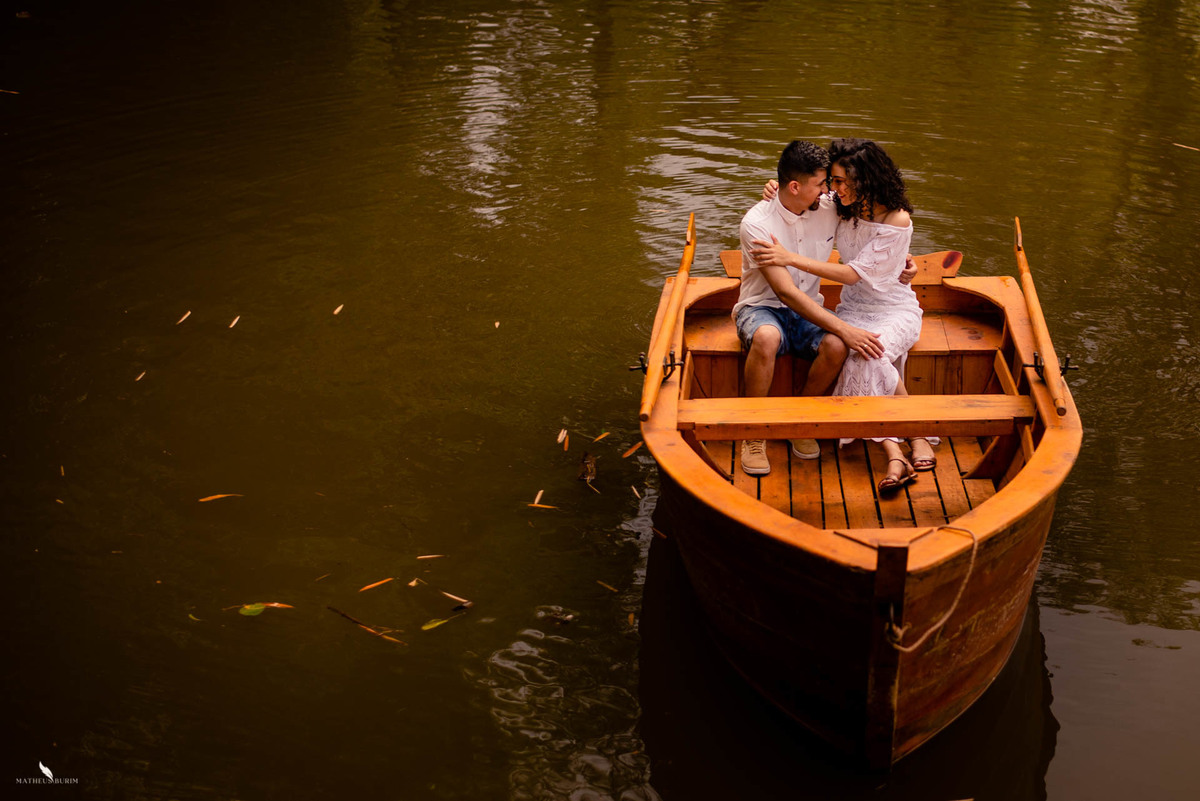 ensaio pre casamento barco eden garden maringá