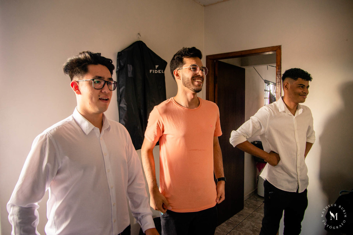 making of noivo fotografia casamento