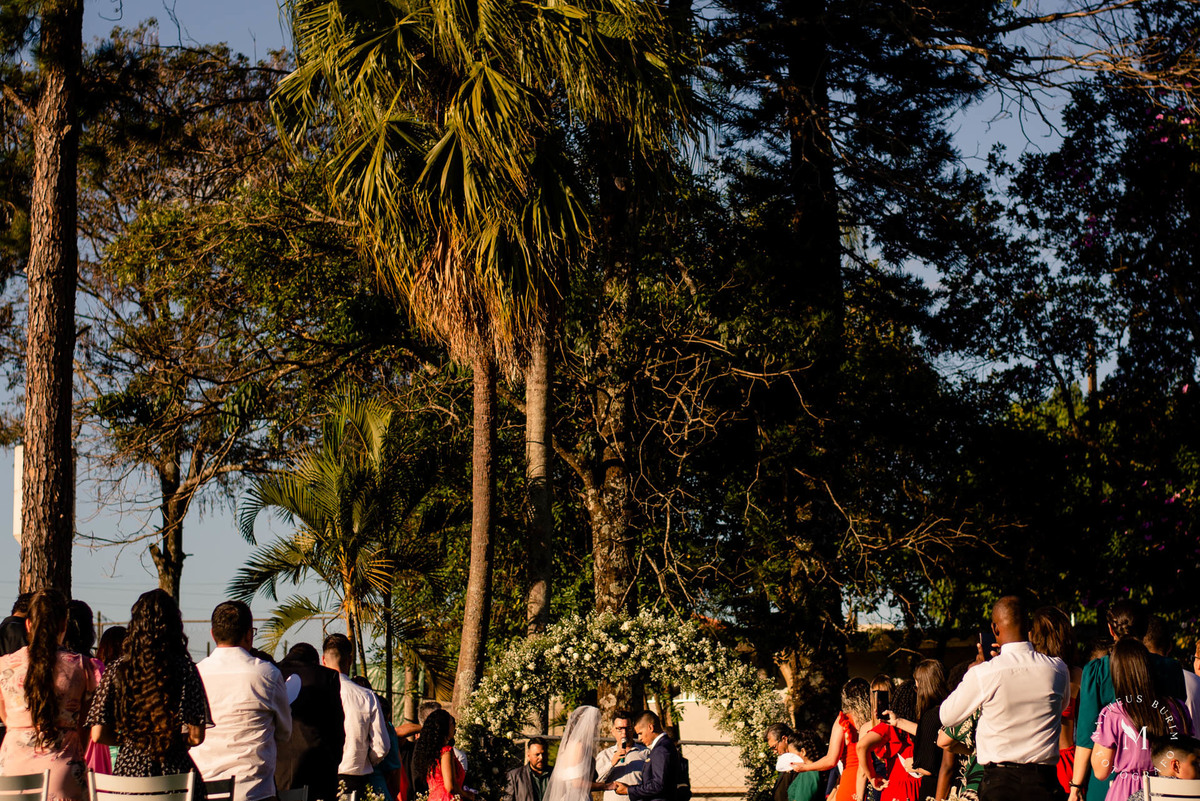 casamento ao ar livre