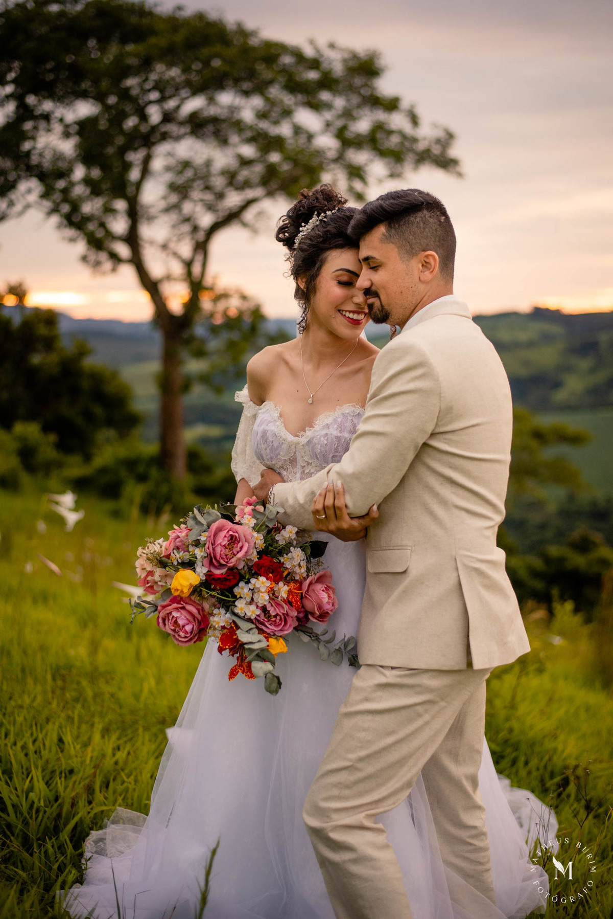 elopement wedding maua da serra fotografia de casamento nascer do sol