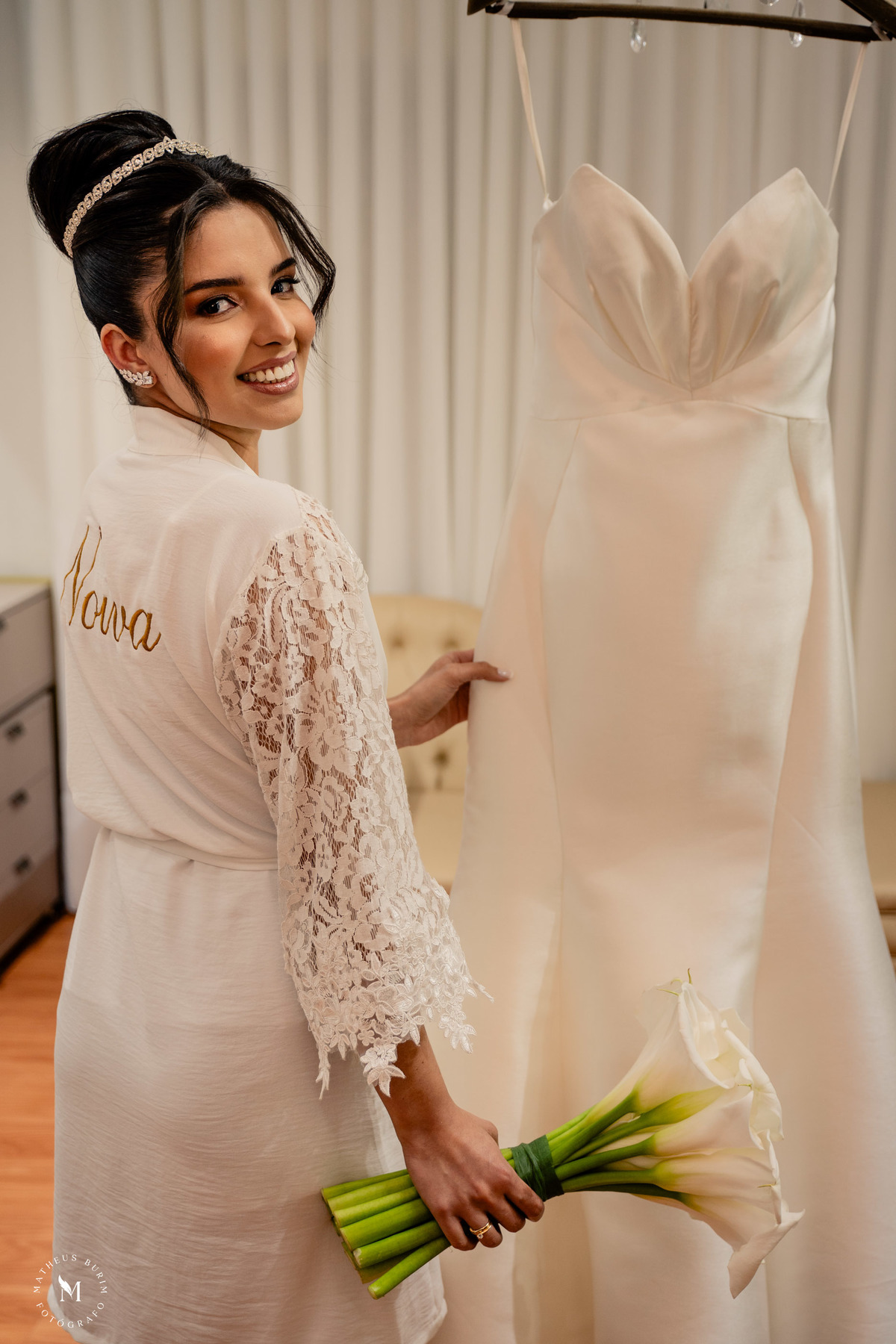 vestido de noiva Marbo