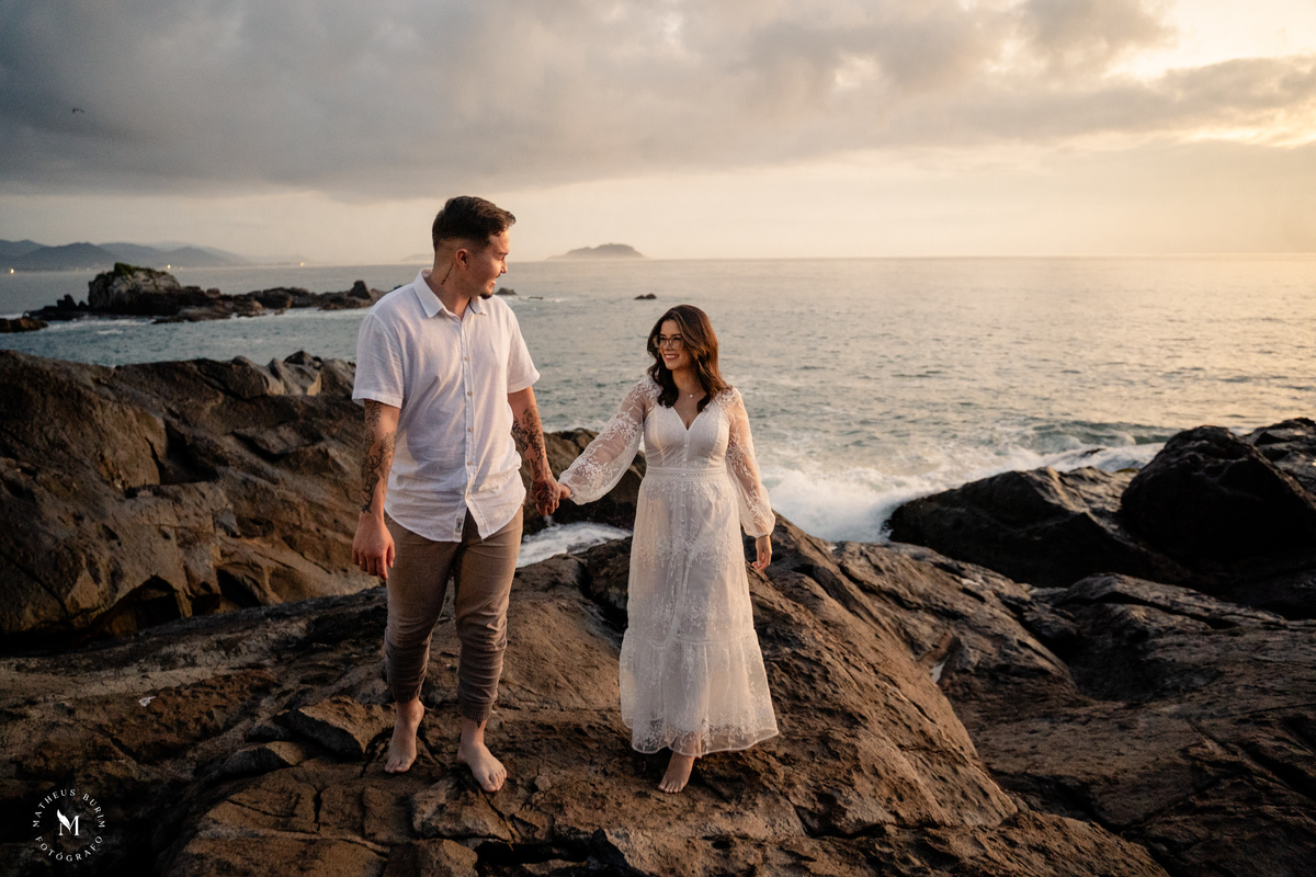 pre casamento praia da armação florianopolis floripa fotos pre wedding