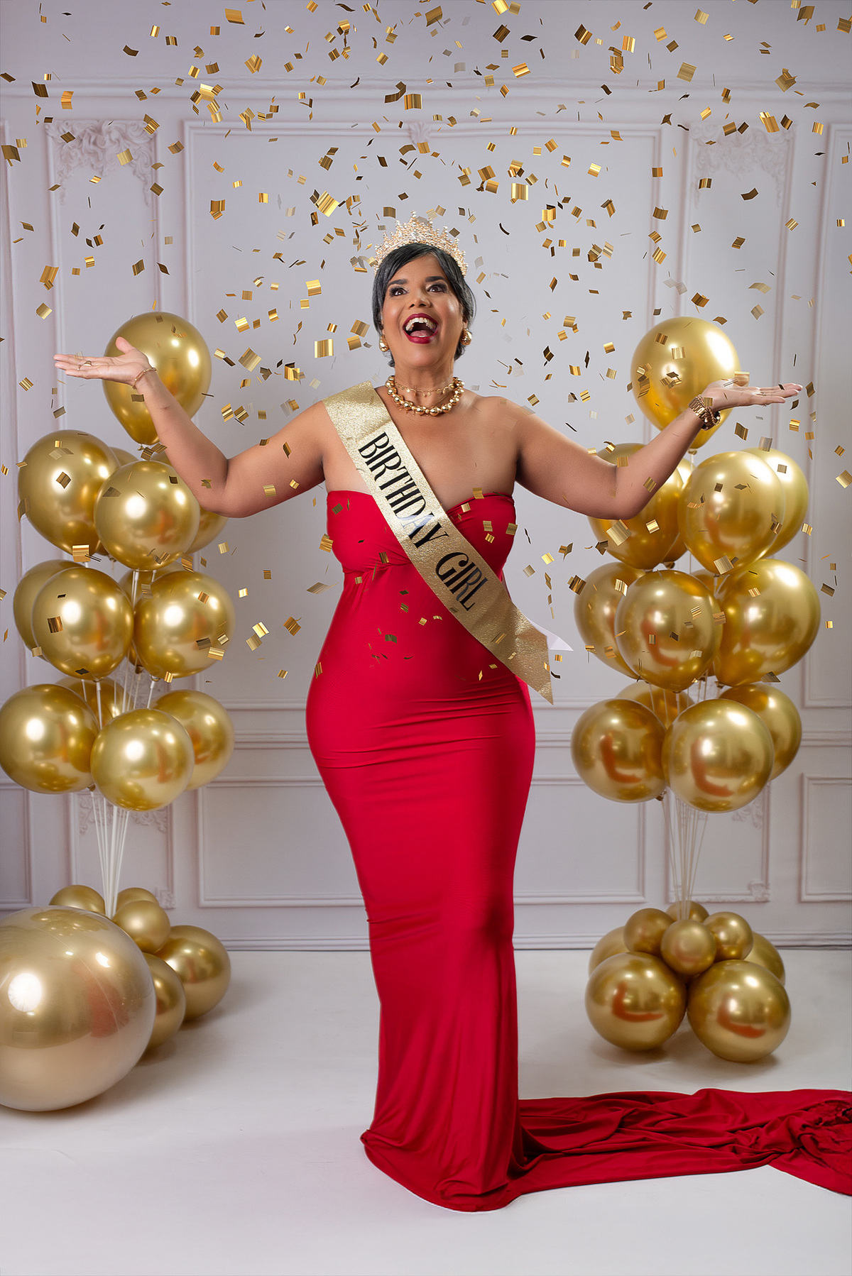 Ensaio de Aniversário - Bday Sandra - Ensaio realizado em Estúdio localizado na Penha - RJ