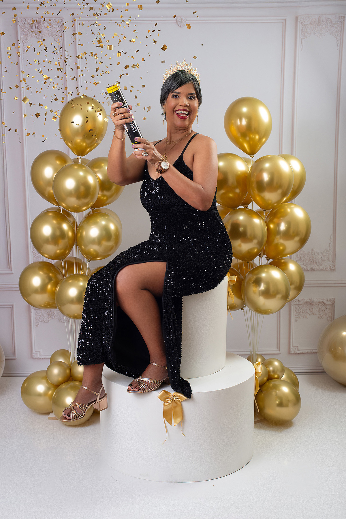 Ensaio de Aniversário - Bday Sandra - Ensaio realizado em Estúdio localizado na Penha - RJ